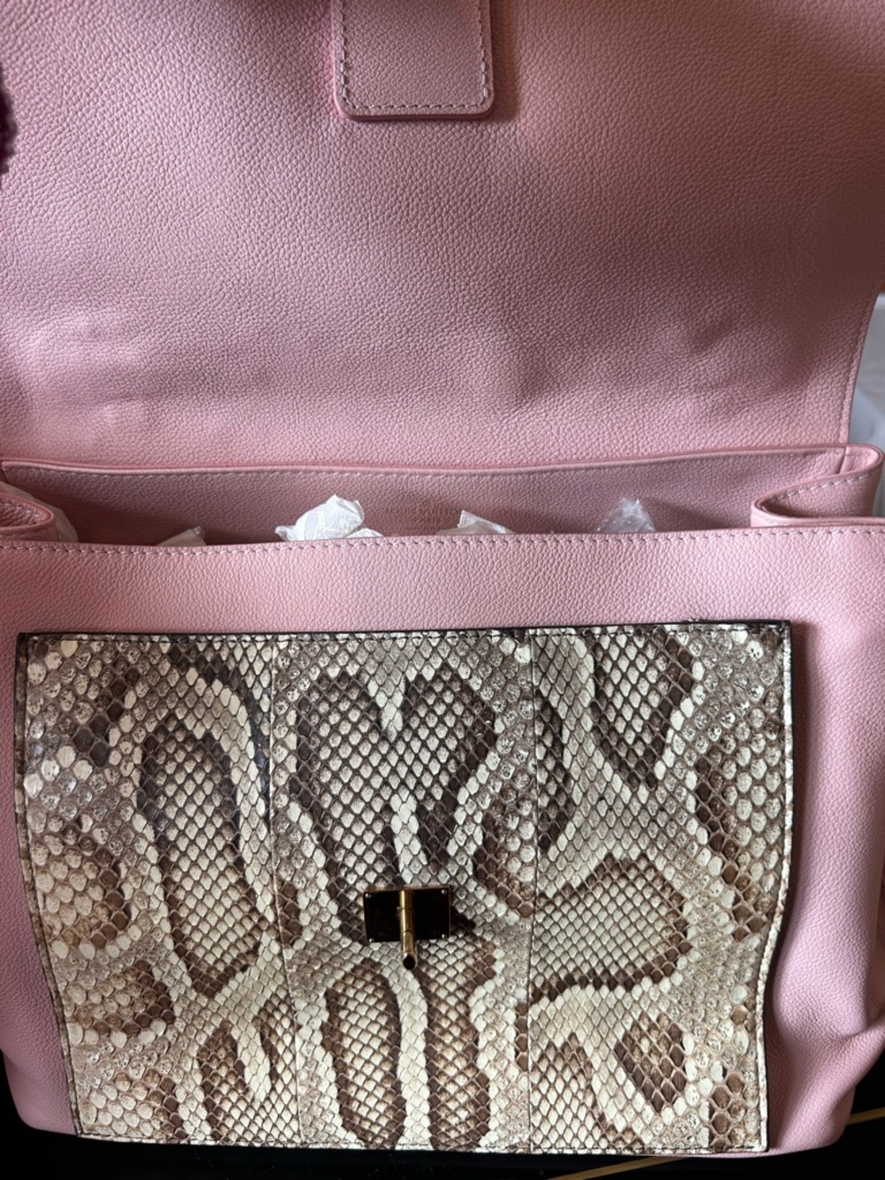 Louis Vuitton python lockme MM - Picture 9 of 14